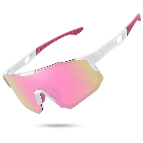 STORYCOAST Polarized Sports Sunglasses for Men Women,Driving Fishing Cycling Mountain Bike Sunglasses UV400 Protection 