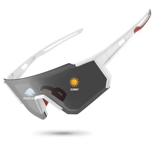 STORYCOAST Polarized Sports Sunglasses for Men Women,Driving Fishing Cycling Mountain Bike Sunglasses UV400 Protection 