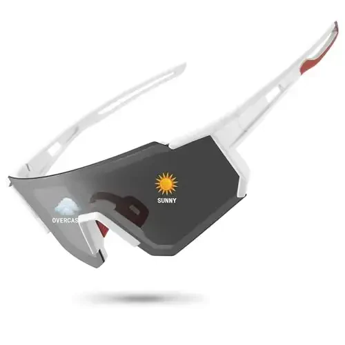 STORYCOAST Polarized Sports Sunglasses for Men Women,Driving Fishing Cycling Mountain Bike Sunglasses UV400 Protection - 1