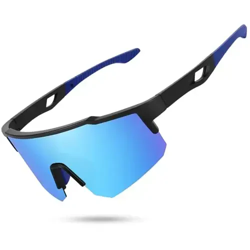 STORYCOAST Поляризованные спортивные солнцезащитные очки для мужчин и женщин, для вождения, рыбалки, велоспорта, горных велосипедов, защита от ультрафиолета UV400 - Modazone