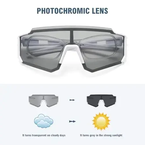 STORYCOAST Поляризованные спортивные солнцезащитные очки для мужчин и женщин, для вождения, рыбалки, велоспорта, горных велосипедов, защита UV400 - Modazone (1)