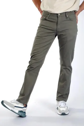 Stow 1 Erkek Dokuma Pantolon Haki-HAKİ - 1