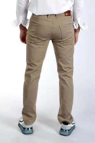 Stow 1 Men's Woven Trousers Beige-BEIGE - 3