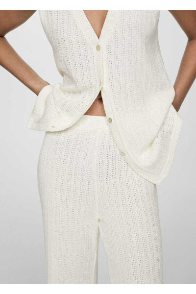 Straight crochet pants - 7