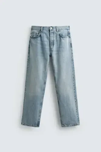 STRAIGHT CUT JEAN-Blue 