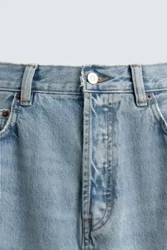 STRAIGHT CUT JEAN-Blue - 3