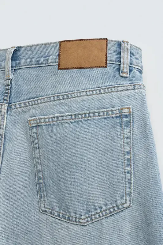 STRAIGHT CUT JEAN-Blue - 4