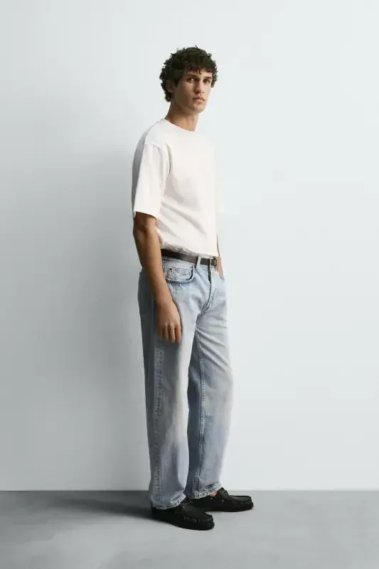 STRAIGHT CUT JEAN-Blue - 8