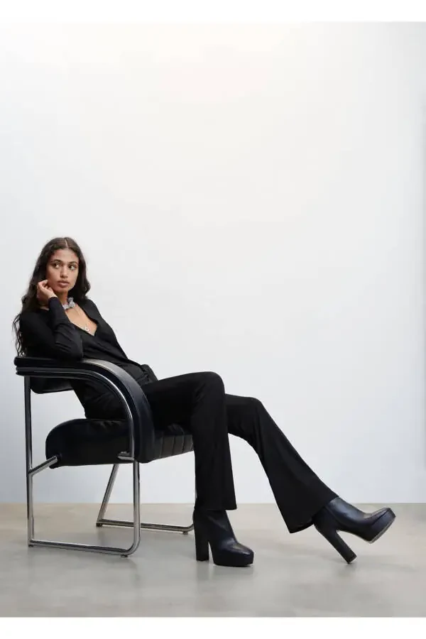 Straight-Cut Trousers - 6