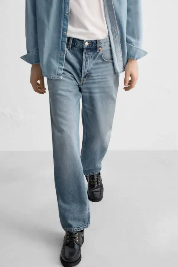 STRAIGHT FIT JEAN - 5