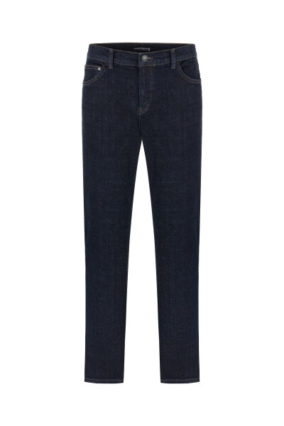 Straight fit jean trousers - 4