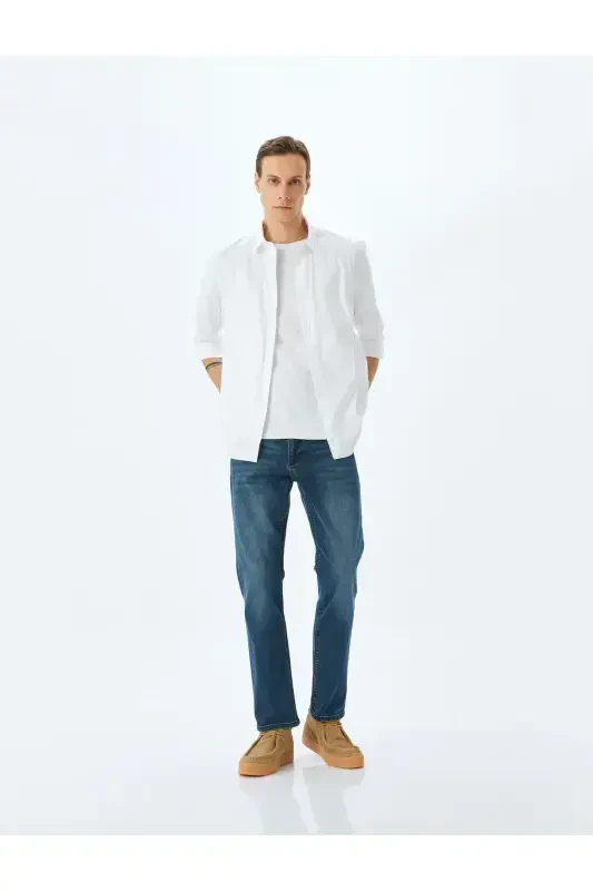 Straight Fit Jeans - Mark Jean - KOTON