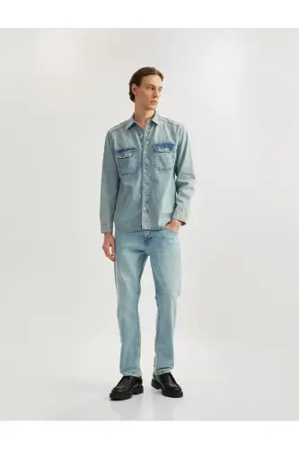 Straight Fit Jeans - Mark Jean - KOTON (1)
