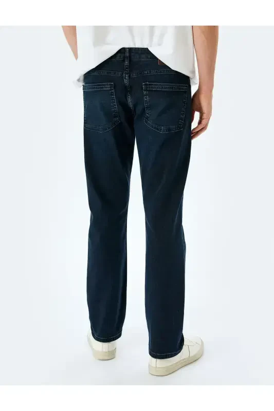Straight Fit Jeans - Mark Jean-Indigo - 4