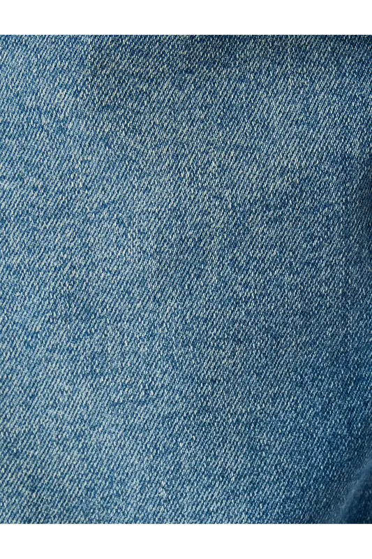 Straight Fit Kot Pantolon - Mark Jean-Koyu İndigo - 6