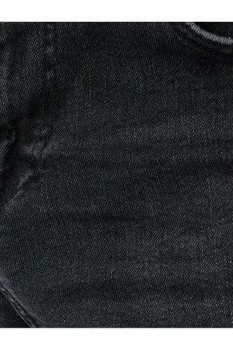 Straight Fit Kot Pantolon - Mark Jean - Siyah - 6