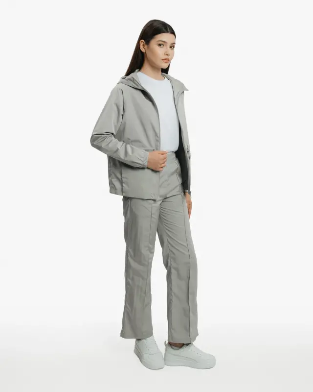 Straight Fit Pants - DARK SEA GREEN - 3