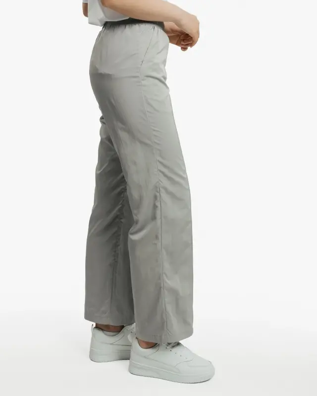 Straight Fit Pants - DARK SEA GREEN - 3