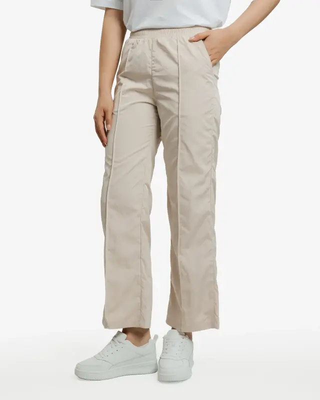 Straight Fit Pants - WHEAT - 1