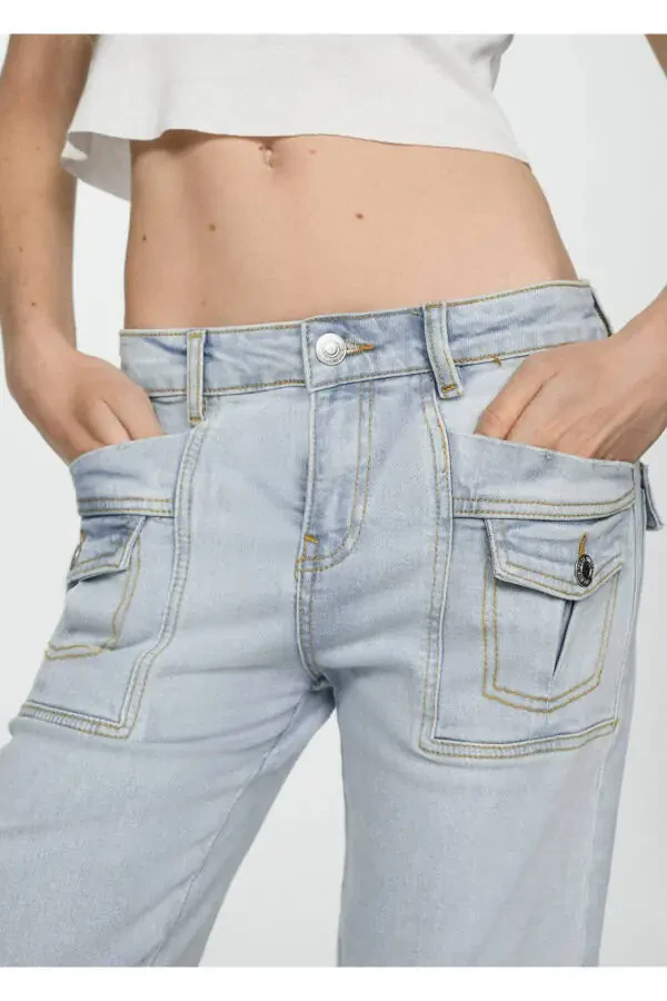 Straight-leg Capri Jeans - 7