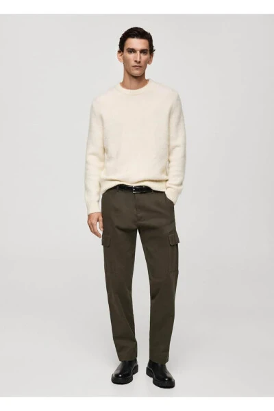 Straight Leg Cargo Pants - MANGO MAN (1)