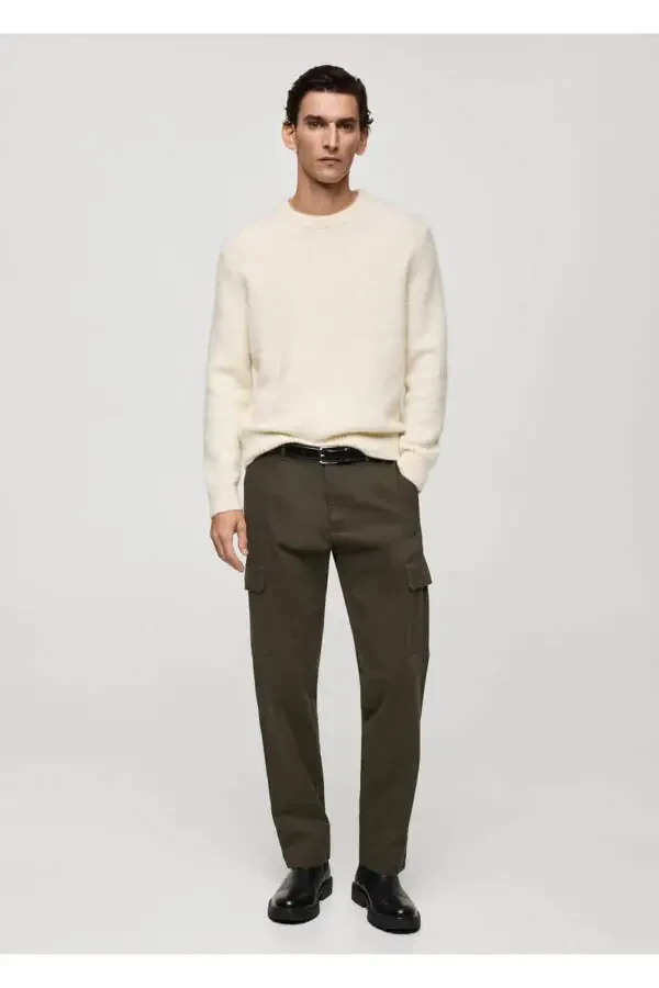Straight Leg Cargo Pants - 2