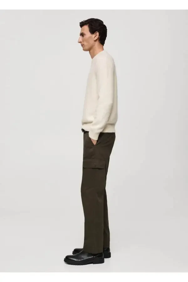 Straight Leg Cargo Pants - 8
