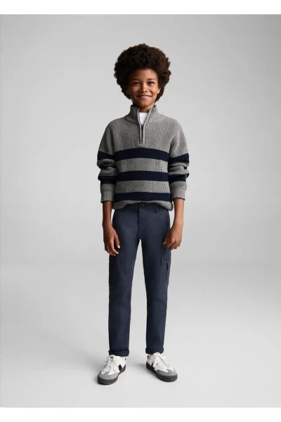 Straight leg cargo pants - MANGO KIDS (1)