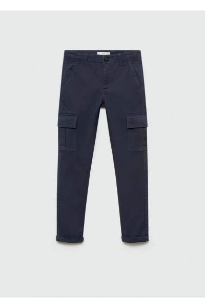Straight leg cargo pants - 3