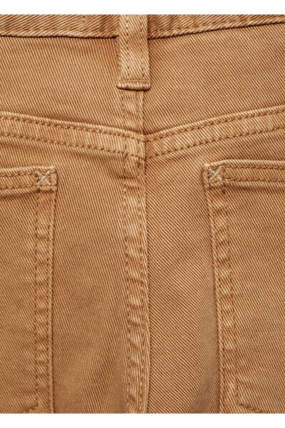 Straight leg cotton trousers - 6