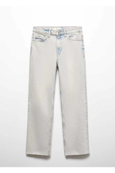 Straight leg cropped jeans - 3