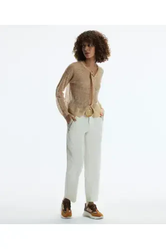 Straight Leg Embroidered Pants - YARGICI (1)