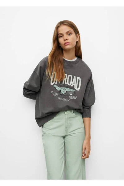 Straight-Leg High-Waisted Denim Pants - 5