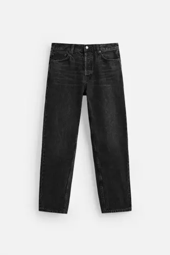 STRAIGHT LEG JEAN - Charcoal - 6