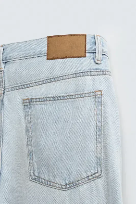 STRAIGHT LEG JEAN-Light blue - 4