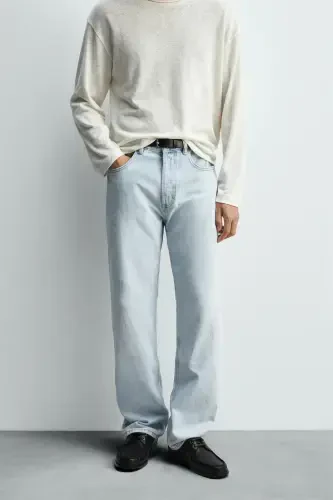 STRAIGHT LEG JEAN-Light blue - 6