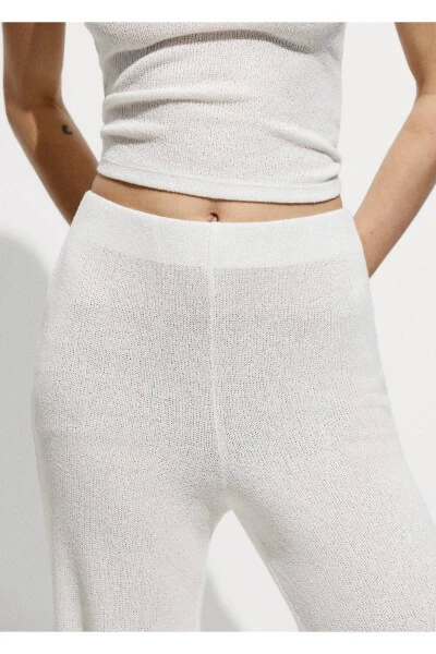 Straight-Leg Jersey Trousers - 7