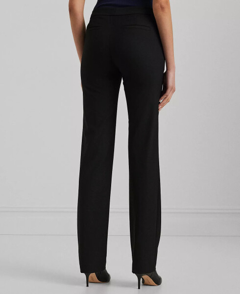 Straight-Leg Pants, Regular and Petite Black - 2