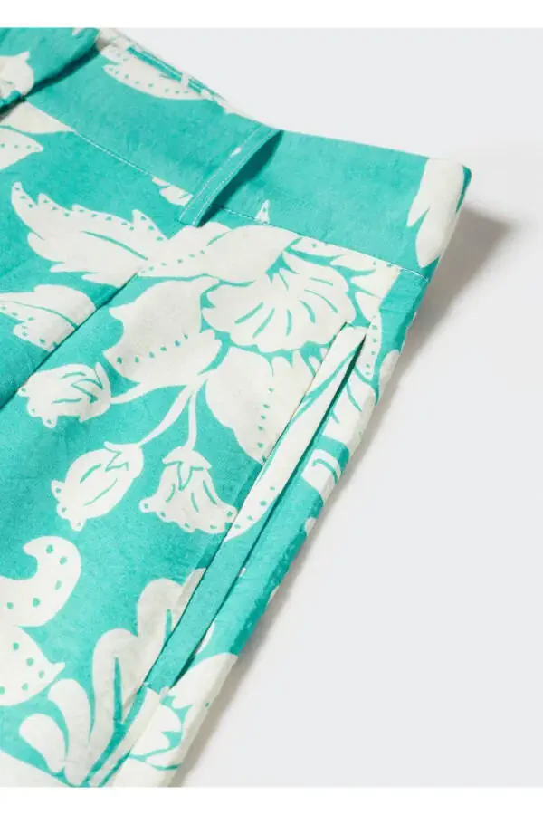 Straight-leg patterned trousers - 8