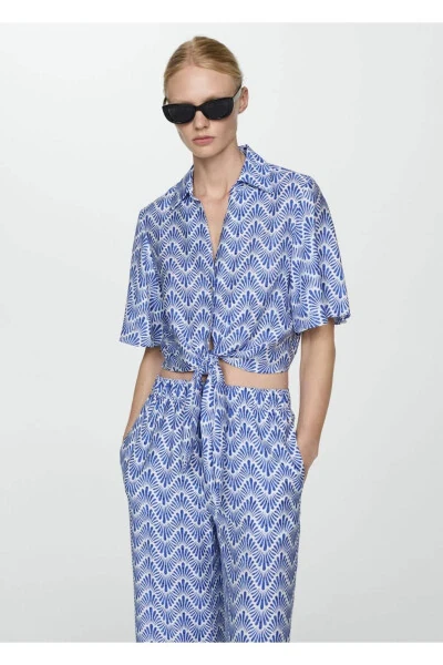 Straight-leg patterned trousers - 7