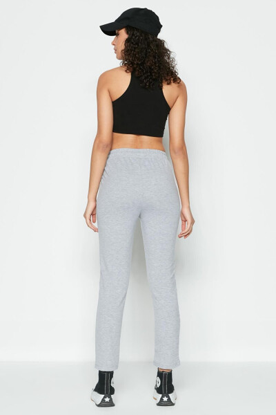 Straight Leg Sweatpants 733 Grey - 7