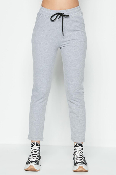 Straight Leg Sweatpants 733 Grey - 8