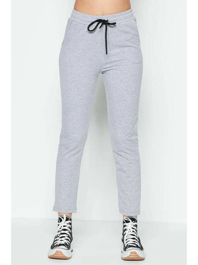 Straight Leg Sweatpants 733 Grey - 4