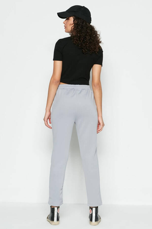 Straight Leg Sweatpants 801 Grey - 7