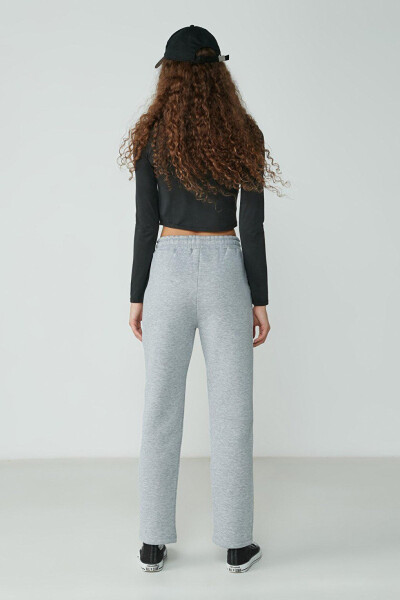 Straight Leg Sweatpants 901 Grey - 8