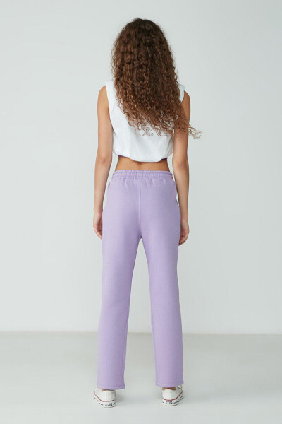 Straight Leg Sweatpants 901 Lilac - 6