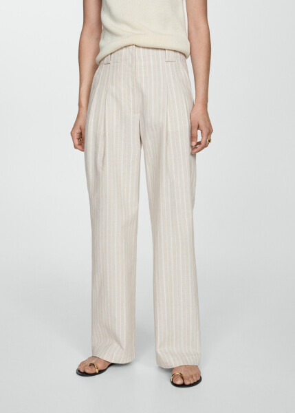 Straight-leg trousers - 7