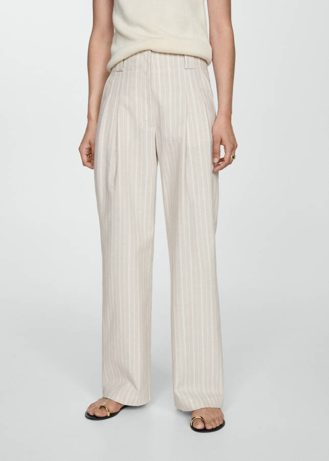 Straight-leg trousers - 7