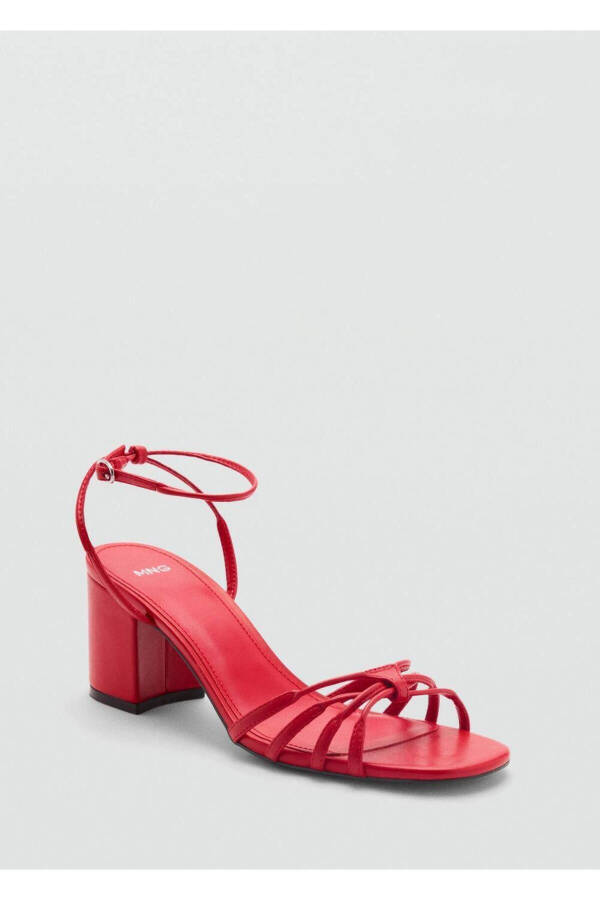 Strappy heeled sandals - 1