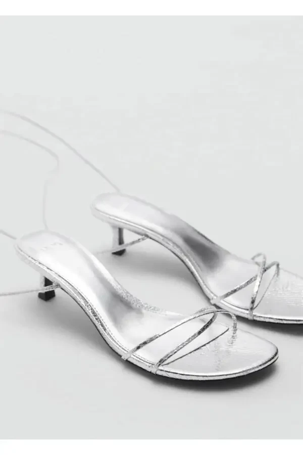 Strappy heeled sandals - 1